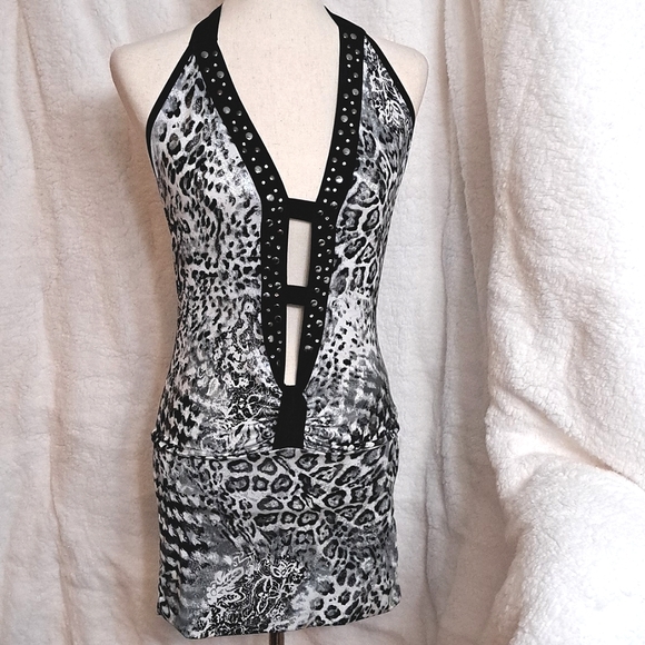 Entry studded mini dress/ blouse - Picture 5 of 8